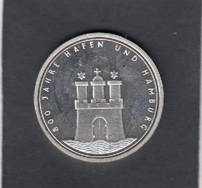 Beschrijving: 10 Mark HAMBURG 